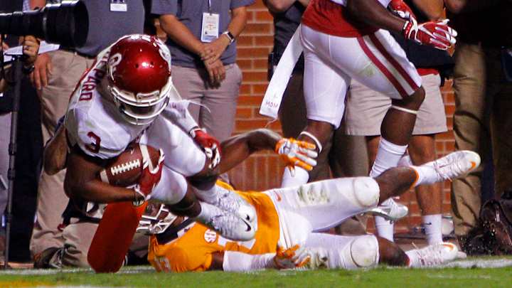 Oklahoma WR Shepard making big plays again