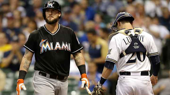 Marlins release veteran catcher Jarrod Saltalamacchia