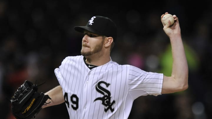Sale sets franchise strikeout record