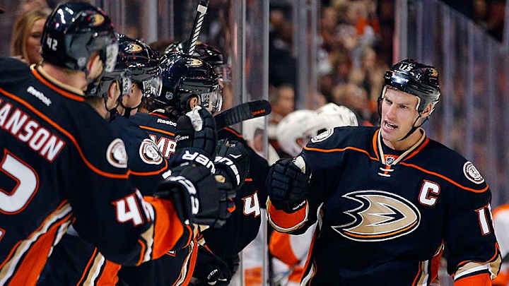 Watch: Ducks captain Ryan Getzlaf scores his first goal in last 16 games Watch: Ducks captain Ryan Getzlaf scores his first goal in last 16 games