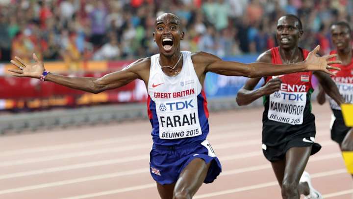 Mo Farah repeats as 10,000-meter world champion Mo Farah repeats as 10,000-meter world champion