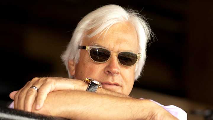 Triple Crown winner American Pharoah works half mile