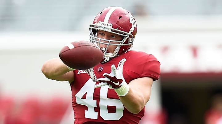 Alabama's unsung hero: Fullback Michael Nysewander will do everything except demand your attention