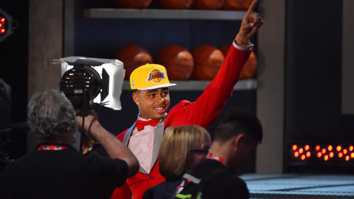 LA Lakers pick D'Angelo Russell 2nd overall in NBA draft