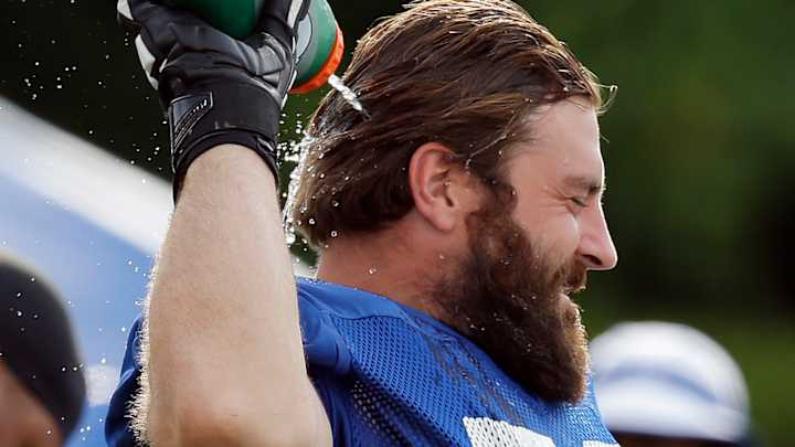 As pads go on, Colts embrace hitting portion of camp