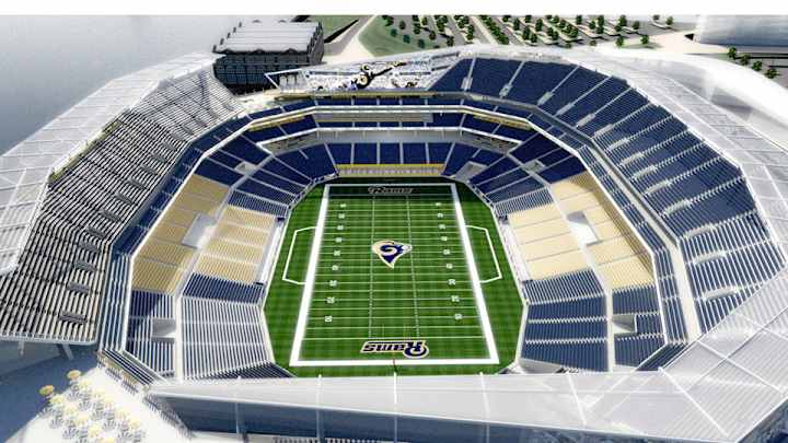 NFL meets with St. Louis officials about Rams stadium