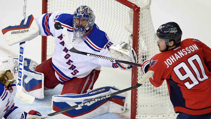 Kreider scores 2, Rangers hold off Caps 4-3 to force Game 7