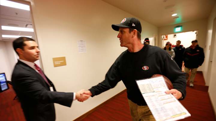 Report: 49ers told Jim Harbaugh he wouldn't return after Week 15 loss
