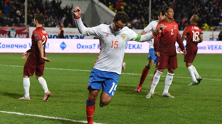Roman Shirokov lifts Russia to 1–0 win over Portugal in friendly