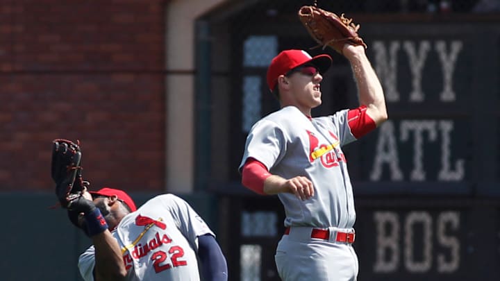 Carpenter, Moss, Reynolds homer as Cardinals beat Giants 7-5