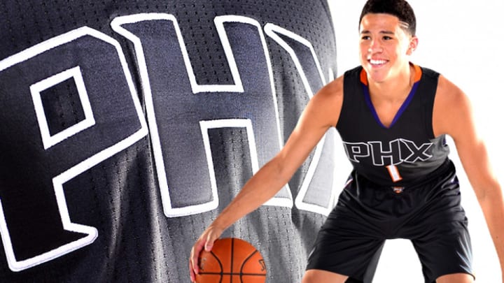 Phoenix Suns unveil new black uniforms, updated court design