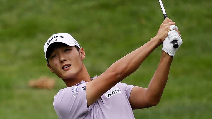 Danny Lee takes lead at Bridgestone; McDowell 1 behind