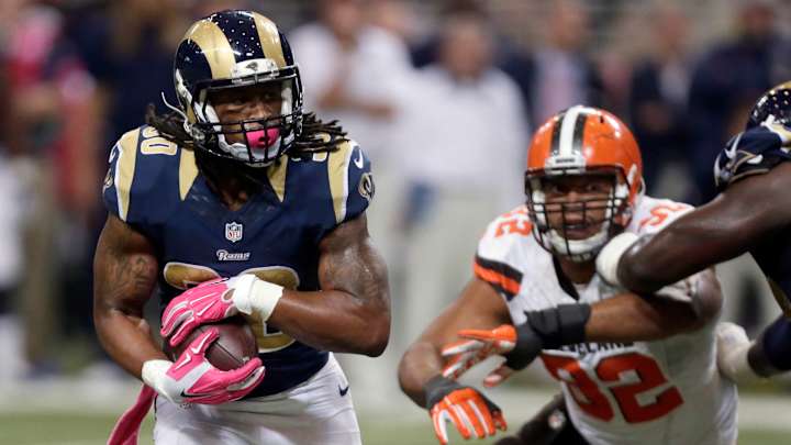 Gurley scores 2 TDs, Rams whip Browns 24-6