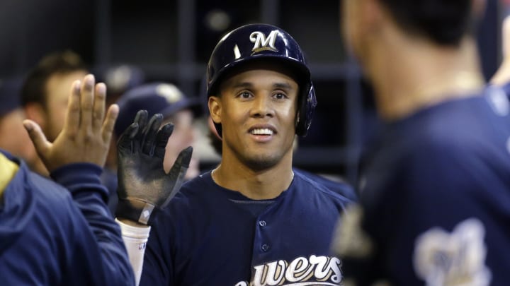 Gomez motors home on error, Brewers beat Mets 3-2