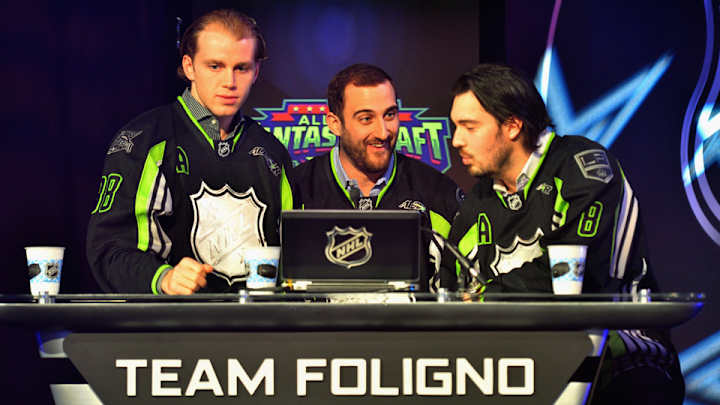 Nick Foligno, Jonathan Toews pick teams at NHL All-Star Fantasy Draft Nick Foligno, Jonathan Toews pick teams at NHL All-Star Fantasy Draft