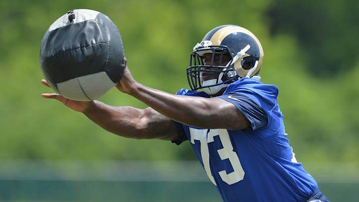 Penalties have been big problem for Rams tackle Robinson Penalties have been big problem for Rams tackle Robinson