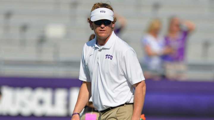 TCU co-offensive coordinator Sonny Cumbie rejects Texas OC job TCU co-offensive coordinator Sonny Cumbie rejects Texas OC job