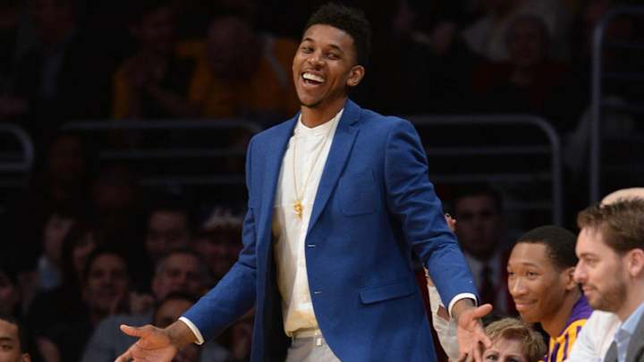 Nick Young was bad at shooting this year because the rim was 'tripping'