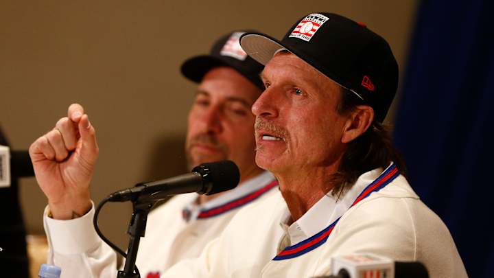Hall of Fame pitcher Randy Johnson will still bruise you with his fastball