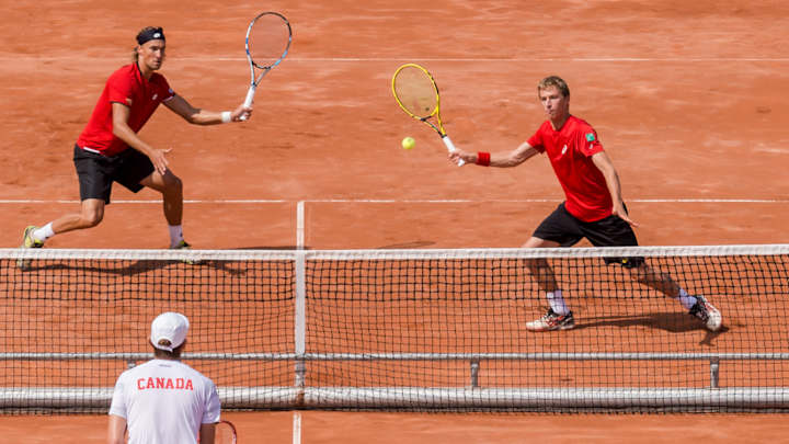 Davis Cup: Belgium, Argentina reach semis, Brits lead France