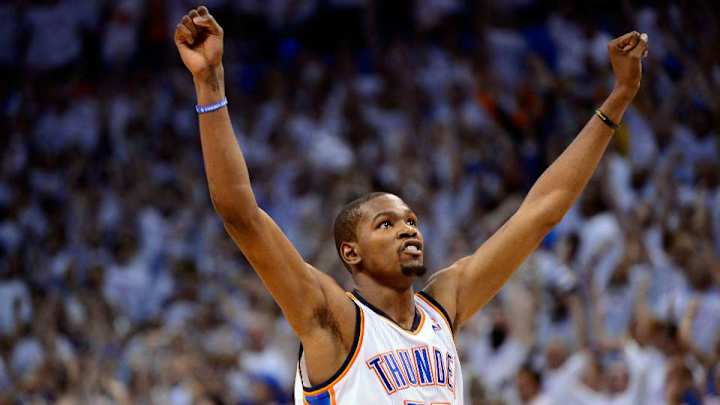 Kevin Durant is showing no mercy to basketball campers