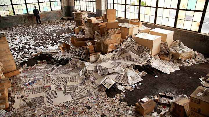 Explorers find over $1 million in baseball cards in Detroit warehouse