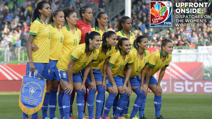 Despite gulf in support compared to men, Brazil women's team eyes glory Despite gulf in support compared to men, Brazil women's team eyes glory