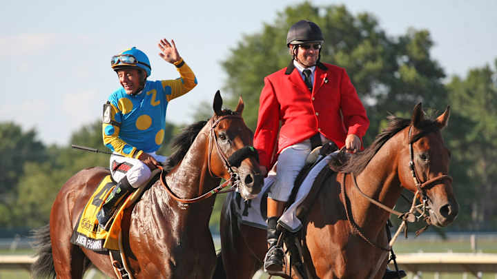 What's going on with American Pharoah after Haskell win