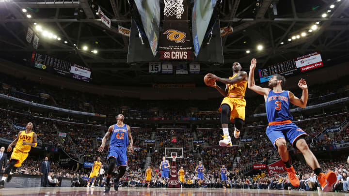 James scores 24, Cavaliers beat short-handed Knicks 91-84