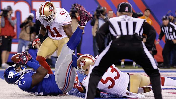 Watch: Larry Donnell’s fingertip catch wins game for Giants