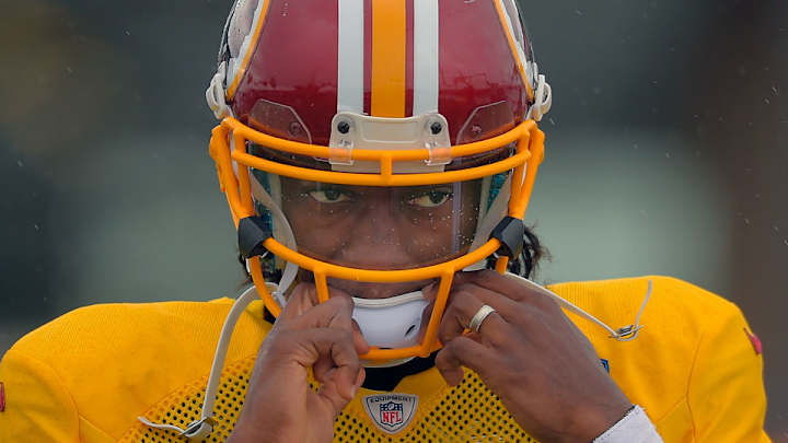 RGIII says he won't apologize for calling himself NFL's best quarterback