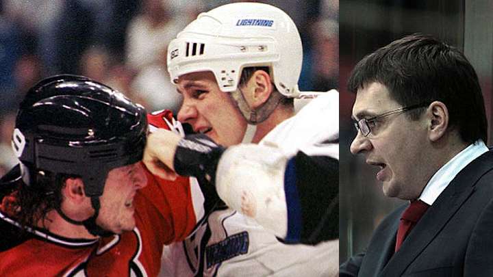 Ex-NHL goon now KHL coach punches out team doctor, may face charges Ex-NHL goon now KHL coach punches out team doctor, may face charges