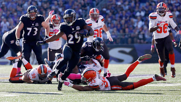 Baltimore Ravens RB Justin Forsett active for Week 6
