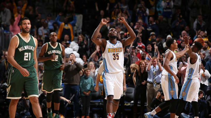 Faried's putback lifts Denver past Milwaukee 103-102