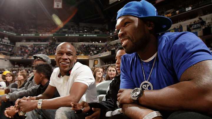 Rapper 50 Cent on his $1.6 million Floyd Mayweather bet: 'He can't lose'