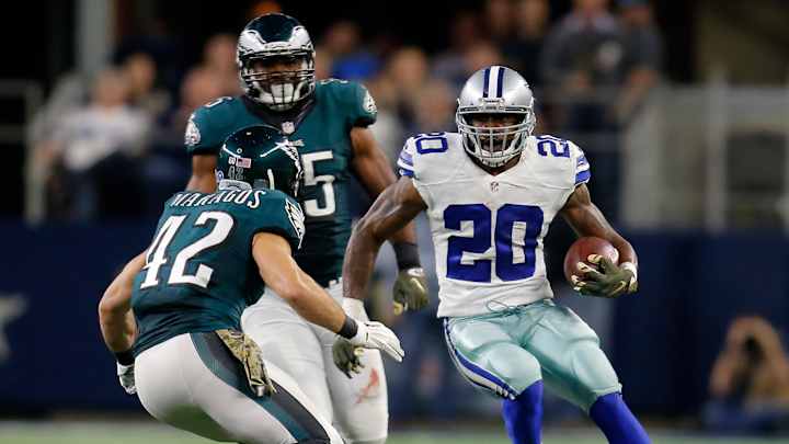 Cowboys' RB Darren McFadden questionable vs Miami