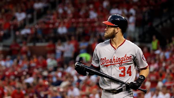 Harper back in Nationals' lineup a day after leaving game