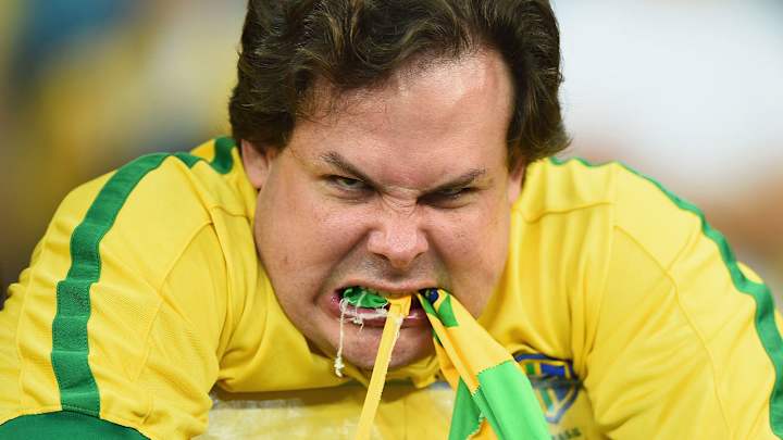 Distraught Brazil Fans