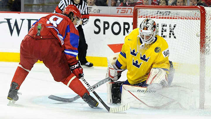 KHL All-Star skills goal puts NHL shooters to shame KHL All-Star skills goal puts NHL shooters to shame