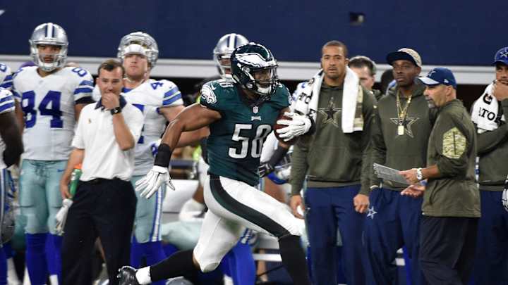 Eagles lose rookie linebacker Jordan Hicks for the season