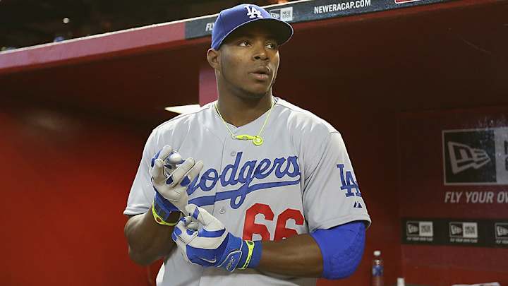 Report: Dodgers say Yasiel Puig is available in trade if return is right