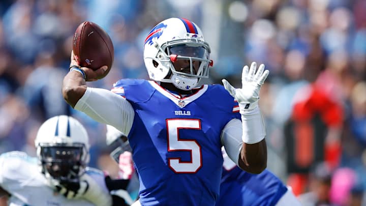 Report: Bills QB Tyrod Taylor could miss multiple games with MCL sprain