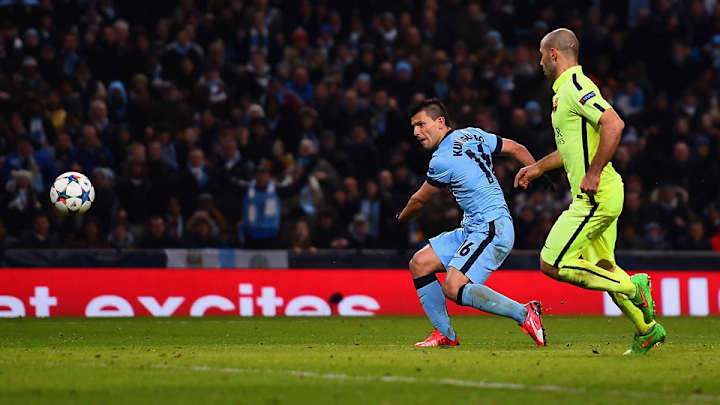 Watch: Sergio Aguero scores in second half against Barcelona