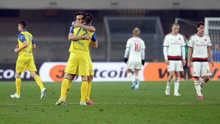 Serie A: AC Milan held to dull scoreless draw at struggling Chievo Verona