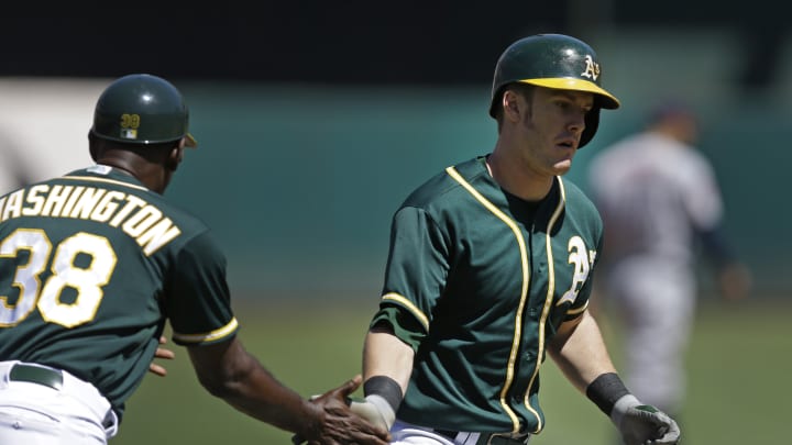Mike Fiers loses as first-place Astros fall to A's 10-9