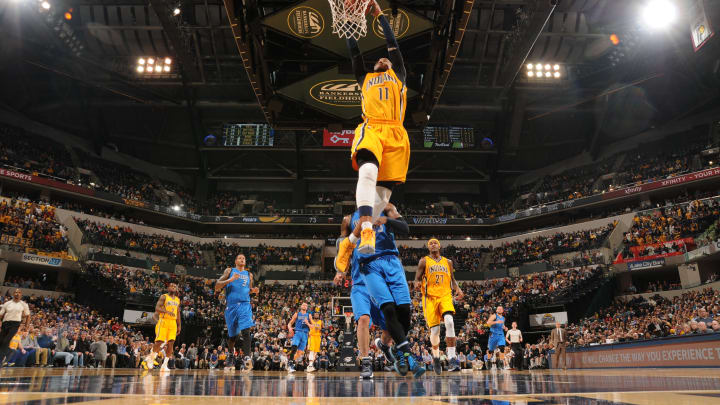Ellis, George lead Pacers past Mavericks 107-81 Ellis, George lead Pacers past Mavericks 107-81