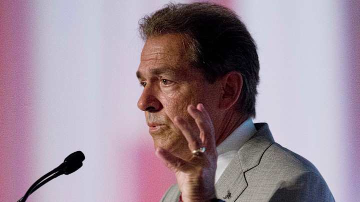 Saban: NFL draft evals impacted Alabama chemistry at end