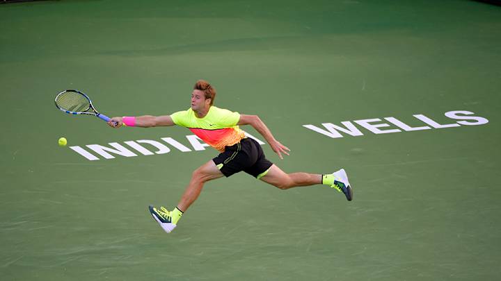 Ryan Harrison outlasts Mardy Fish in first round in Indian Wells Ryan Harrison outlasts Mardy Fish in first round in Indian Wells