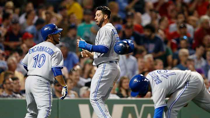 Nine-run seventh inning lifts Blue Jays over Red Sox 13-10