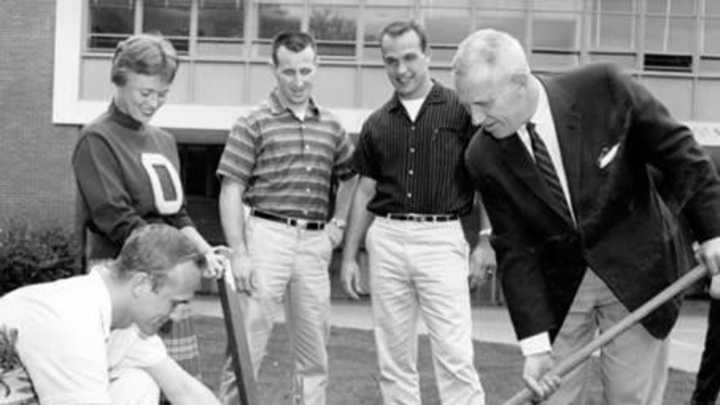 The University of Oregon has a Buckeye tree because it lost a bet